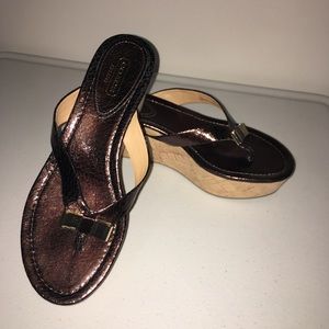 Coach Platform Flip Flop Sandals